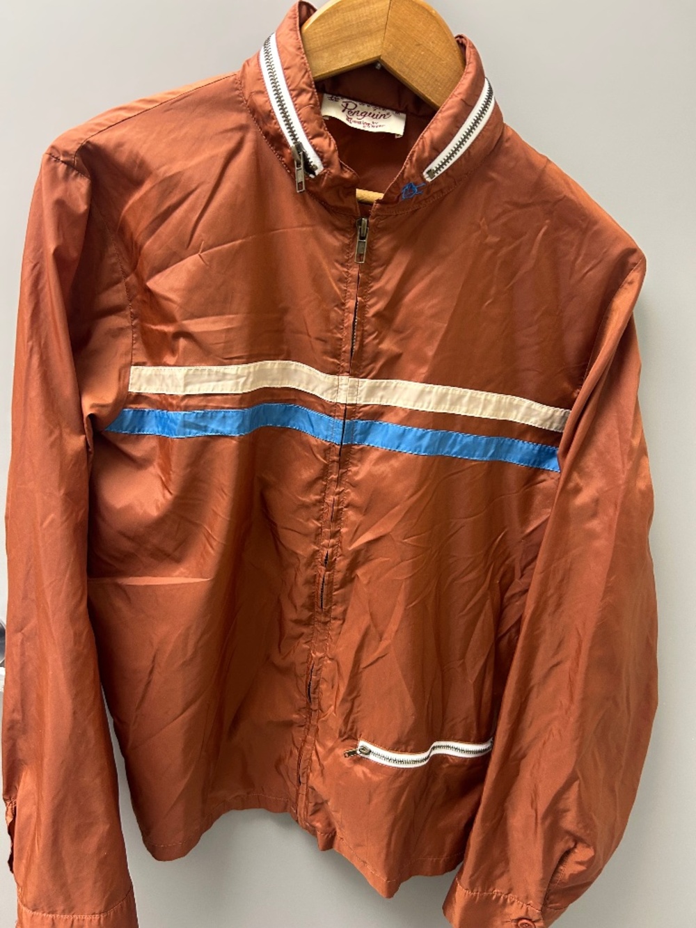 Vintage Penguin by Munsingwear Windbreaker Jacket Men’s Medium